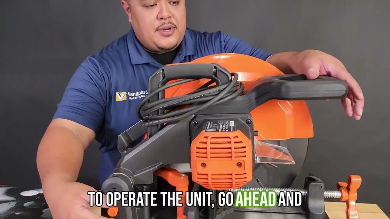 Vanguard Marketing Group demonstrates the Benner Nawman Chop Saw